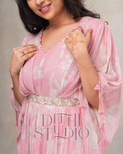Load image into Gallery viewer, Pink Floral Kaftan
