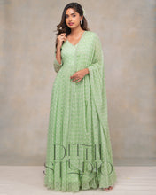 Load image into Gallery viewer, Green Anarkali

