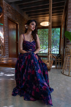Load image into Gallery viewer, Midnight Blue Pleated Dress