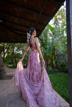 Load image into Gallery viewer, Mauve Pink Sharara Set