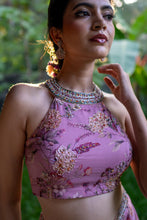 Load image into Gallery viewer, Mauve Pink Sharara Set