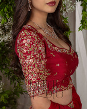 Load image into Gallery viewer, Red Lehenga with Duppata