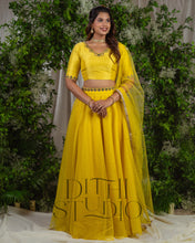 Load image into Gallery viewer, Yellow Lehenga with Duppata