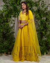 Load image into Gallery viewer, Yellow Lehenga with Duppata