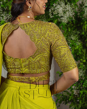 Load image into Gallery viewer, Lime Green Ruffle Dress
