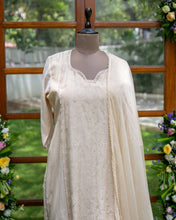 Load image into Gallery viewer, Off White Salwar