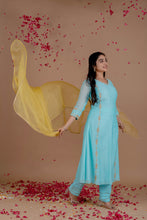 Load image into Gallery viewer, Sky Blue Chandheri Set