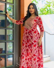 Load image into Gallery viewer, Blush Pink Kurtha Set