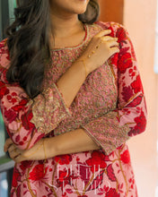 Load image into Gallery viewer, Blush Pink Kurtha Set