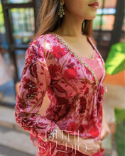 Load image into Gallery viewer, Blush Pink Peplum Skirt Set