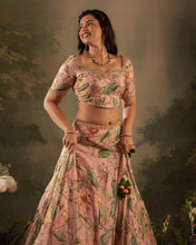 Load image into Gallery viewer, Pink Lehenga Set