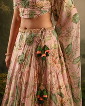 Load image into Gallery viewer, Pink Lehenga Set