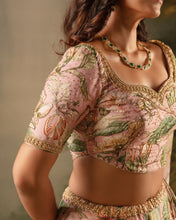 Load image into Gallery viewer, Pink Lehenga Set