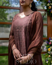 Load image into Gallery viewer, Brown Salwar