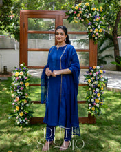 Load image into Gallery viewer, Blue Salwar