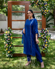 Load image into Gallery viewer, Blue Salwar