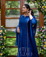 Load image into Gallery viewer, Blue Salwar