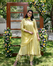 Load image into Gallery viewer, Yellow Salwar