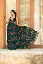 Load image into Gallery viewer, Emerald Anarkali with Duppata