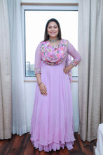 Load image into Gallery viewer, Lavender Georgette Dress -Preorder Now