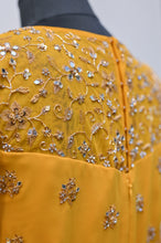 Load image into Gallery viewer, Mustard Yellow Drape Dress