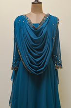 Load image into Gallery viewer, Double Drape Anarkali