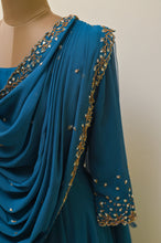 Load image into Gallery viewer, Double Drape Anarkali