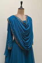 Load image into Gallery viewer, Double Drape Anarkali