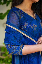 Load image into Gallery viewer, Navy Blue Anarkali
