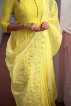 Load image into Gallery viewer, Yellow Anarkali
