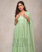 Load image into Gallery viewer, Green Anarkali
