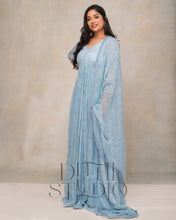 Load image into Gallery viewer, Blue Anarkali
