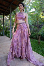 Load image into Gallery viewer, Mauve Pink Sharara Set
