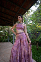 Load image into Gallery viewer, Mauve Pink Sharara Set
