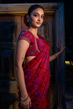 Load image into Gallery viewer, Red Fish Cut Drape Dress
