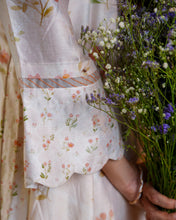 Load image into Gallery viewer, Blushing Floral Chanderi Suit Set
