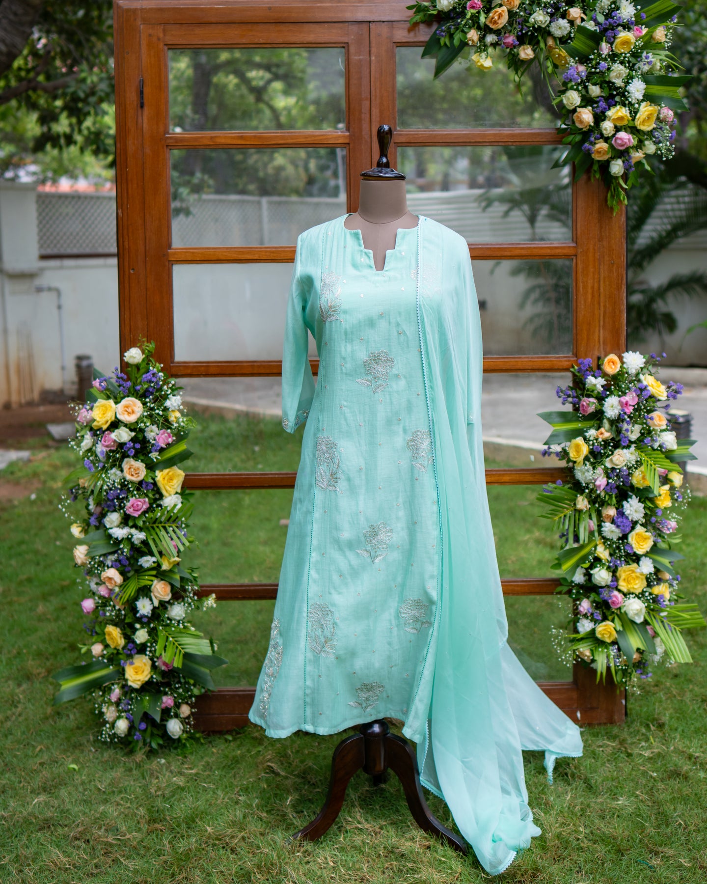 Mint Green Salwar