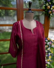 Load image into Gallery viewer, Maroon Salwar
