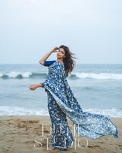 Load image into Gallery viewer, Blue Saree
