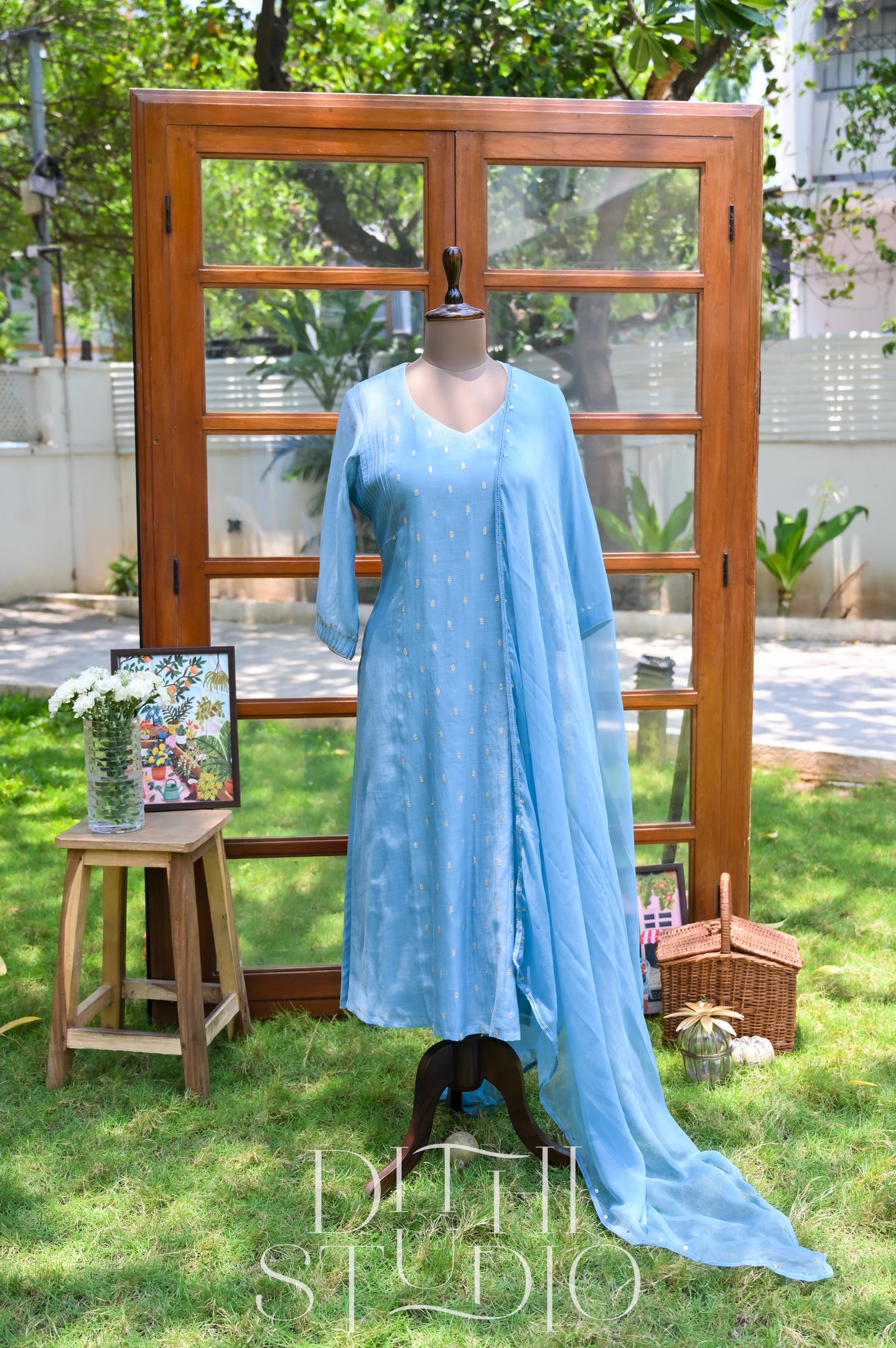 Blue Salwar