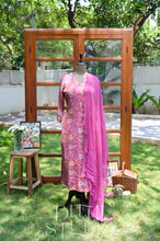 Load image into Gallery viewer, Floral Pink Salwar
