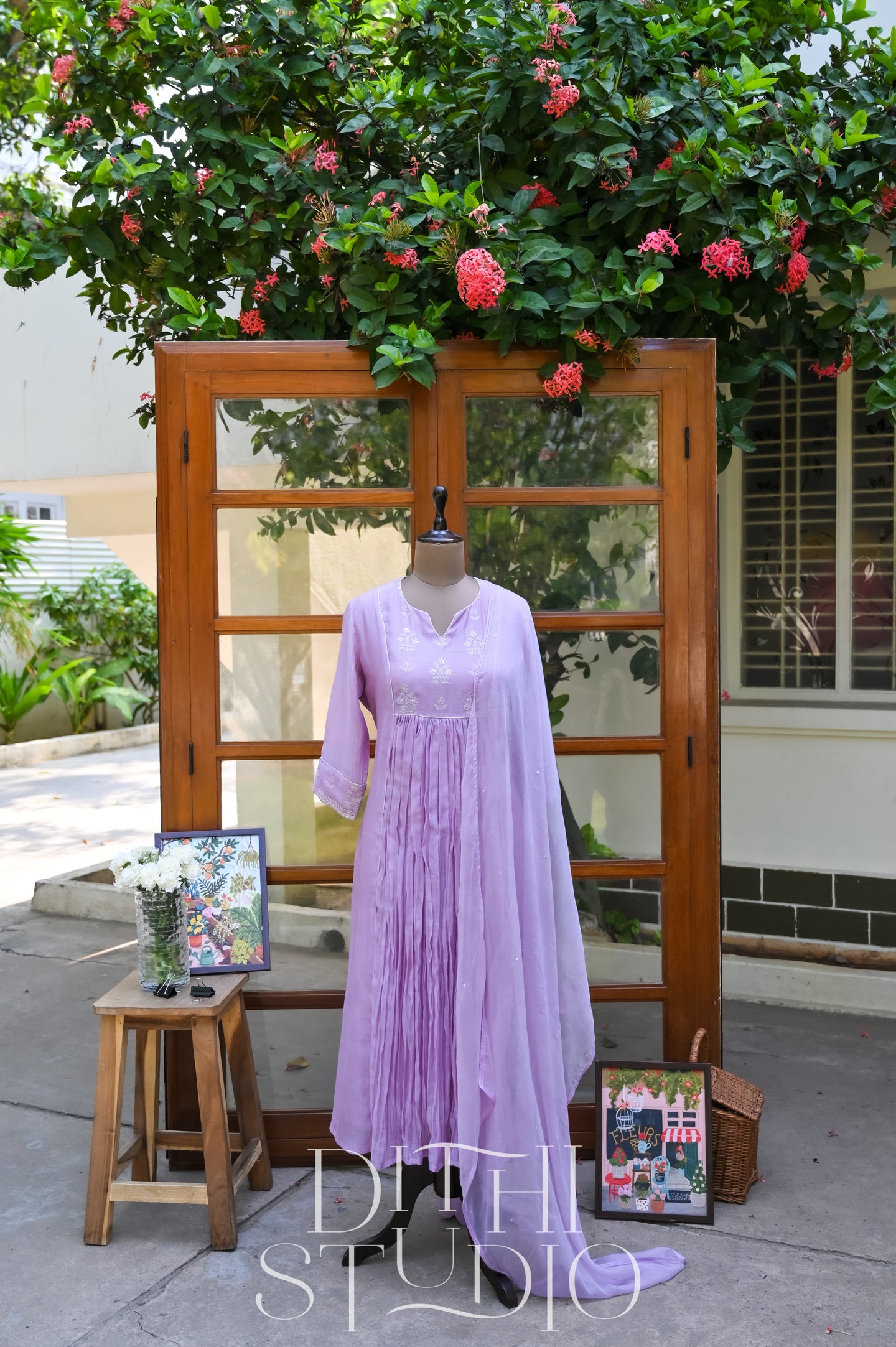 Lavendar Salwar