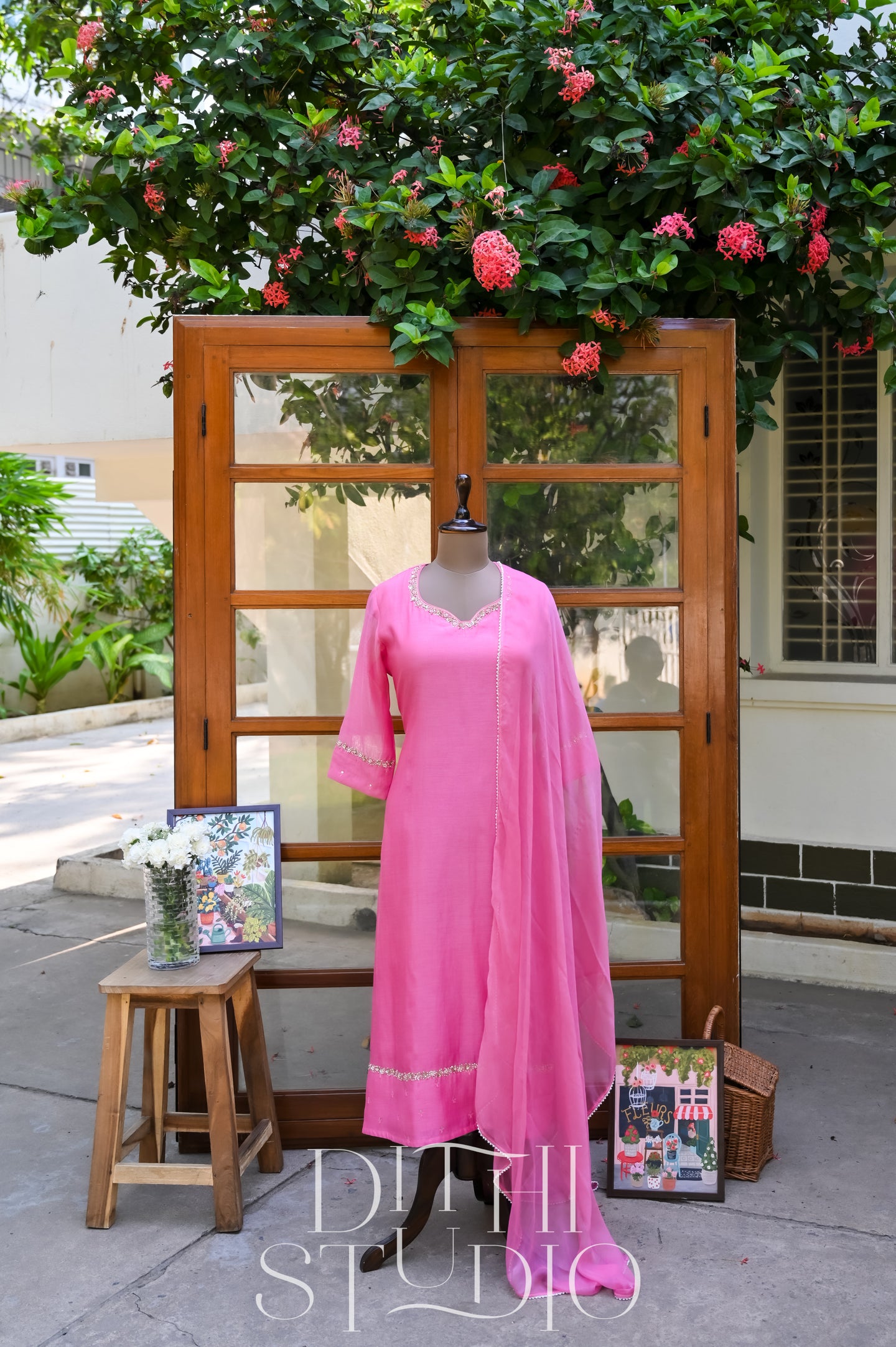 Bubblegum Pink Salwar
