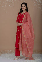 Load image into Gallery viewer, Red Chandheri Set
