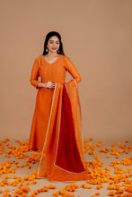 Load image into Gallery viewer, Rustic Orange Chandheri Set
