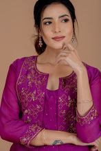 Load image into Gallery viewer, Purple Jacket Set
