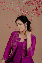 Load image into Gallery viewer, Purple Jacket Set
