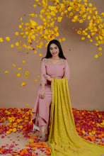 Load image into Gallery viewer, Mauve Pink Chandheri Set
