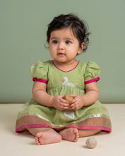 Load image into Gallery viewer, Lime Green Frock
