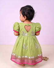 Load image into Gallery viewer, Lime Green Frock
